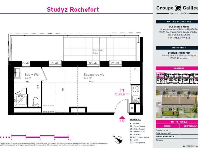 Appartement location à Rochefort