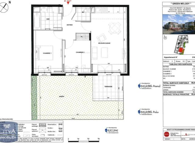 Appartement location à Drancy, La Mare