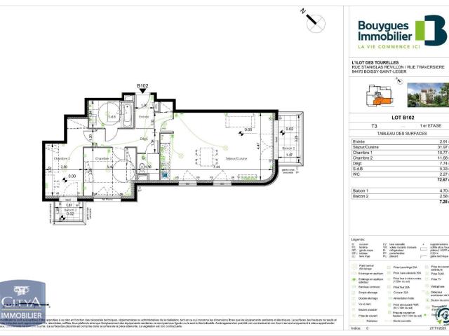 Appartement location à Créteil, Boissy-saint-léger