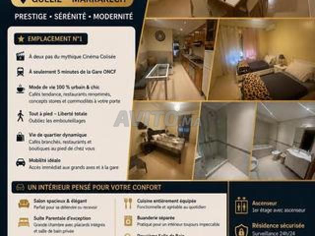 Appartement location à Gueliz, Marrakech