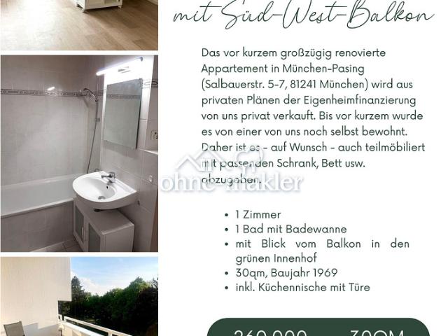 Apartment kaufen in Pasing-Obermenzing, München