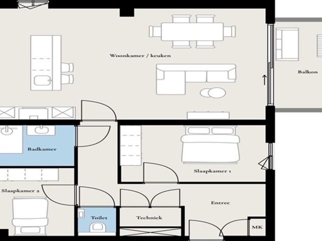 Appartement te huur in Haarlem, Noord Holland
