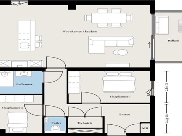 Appartement te huur in Haarlem, Noord Holland
