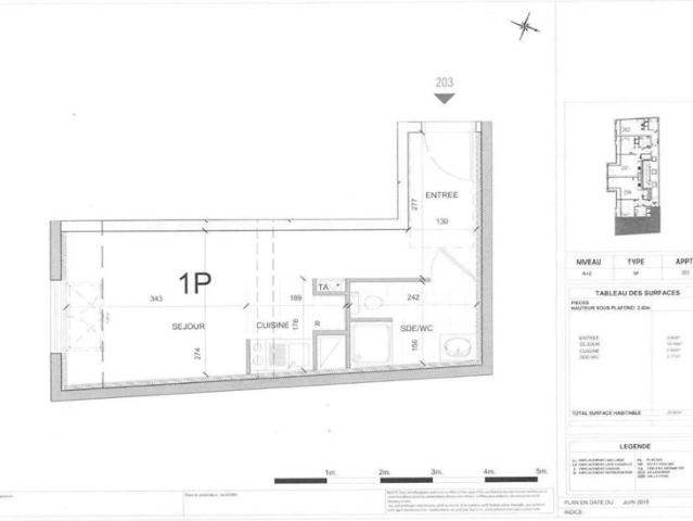 Appartement vente à Torcy, Chessy