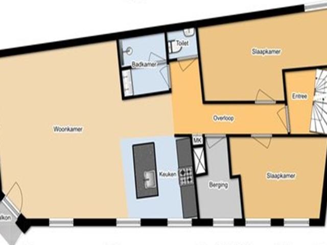 Appartement te huur in West, Amsterdam