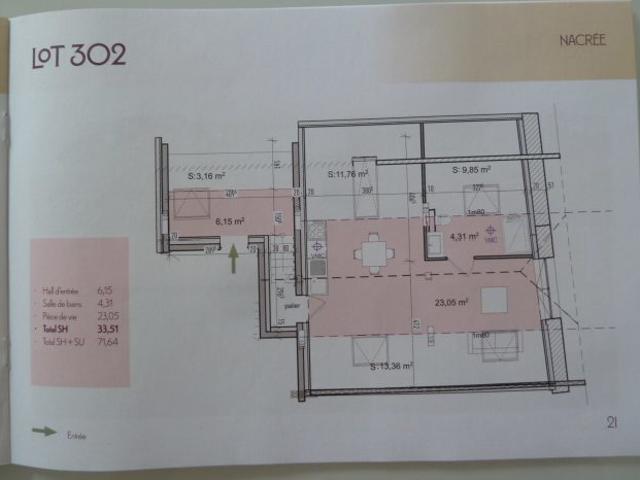 Appartement vente à Annecy, Sillingy