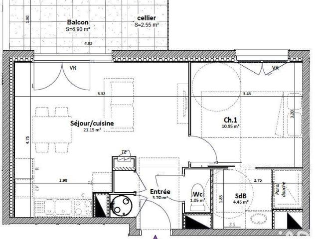 Appartement vente à Grenoble, Goncelin