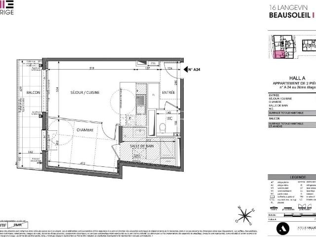 Appartement vente à France métropolitaine, Beausoleil