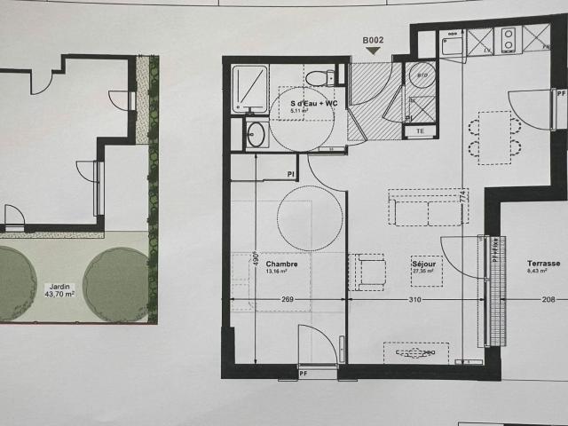 Appartement vente à Le Braou, Audenge