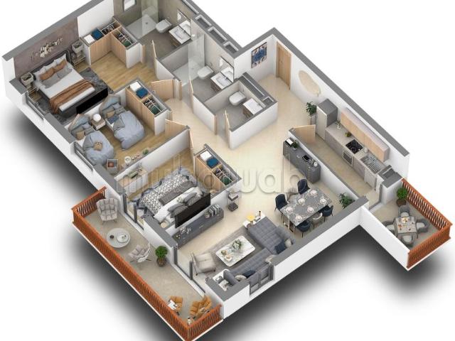 Appartement vente à Gharb-Chrarda-Beni Hssen