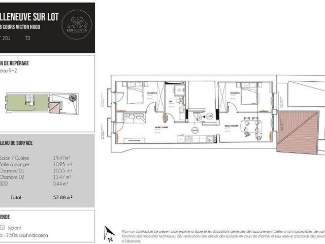 Appartement location à Villeneuve-sur-Lot, Villeneuve-sur-lot