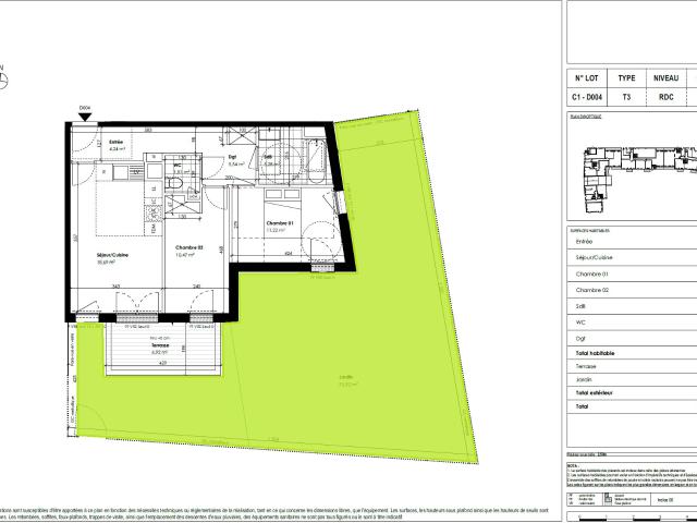 Appartement vente à Caen