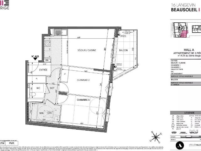 Appartement vente à France métropolitaine, Beausoleil
