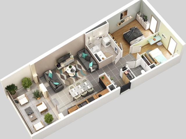 Appartement vente à Beaumont-lès-Valence, Drôme