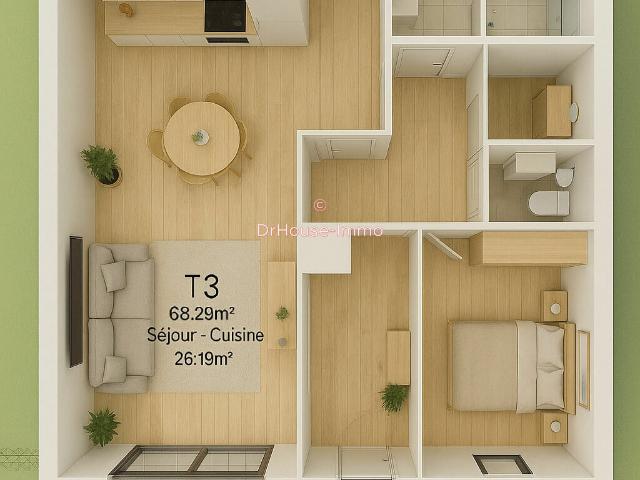 Appartement vente à Sailly-sur-la-lys