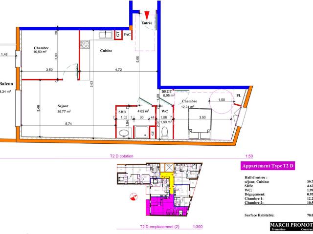 Appartement vente à Faubourg Saint-Jacques, Valence