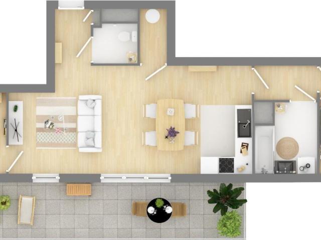 Appartement vente à Toulouse, Quint-fonsegrives