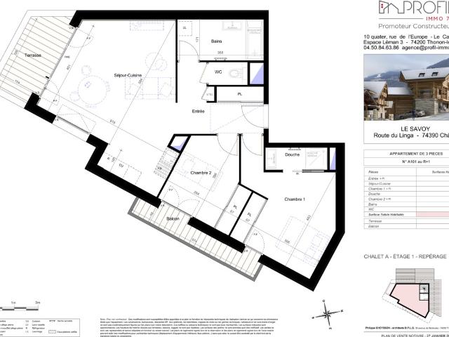Appartement vente à Thonon-les-Bains, Le Châtel