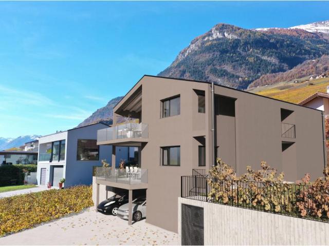 Attikawohnung kaufen in Dugny, Leytron, Wallis