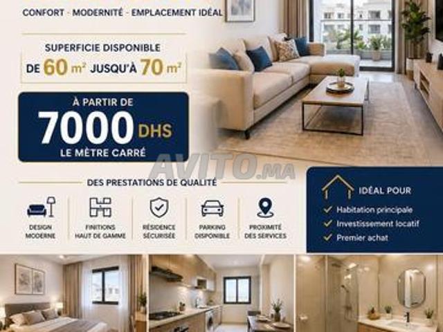 Appartement vente à Slimane, Gharb-Chrarda-Beni Hssen