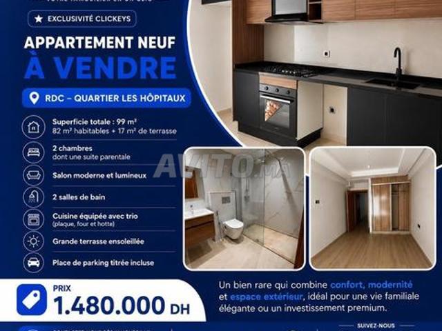 Appartement vente à Anfa, Gharb-Chrarda-Beni Hssen