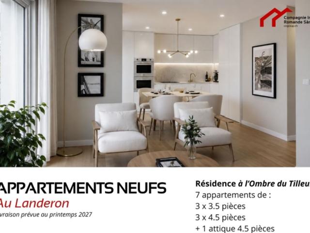 Wohnung kaufen in Le Landeron