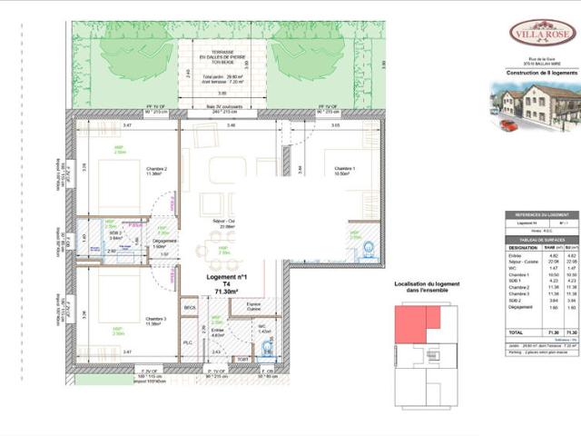 Appartement vente à Tours, Ballan-miré