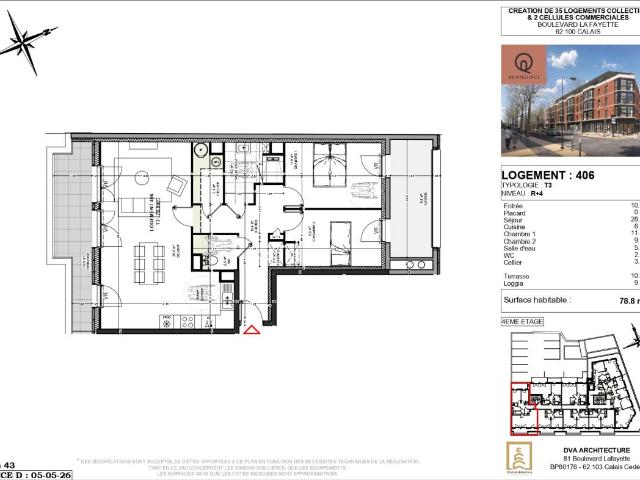 Appartement vente à Calais