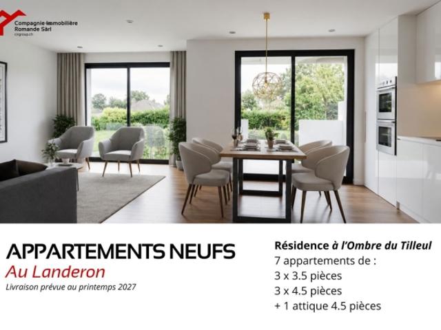 Terrassenwohnung kaufen in Le Landeron