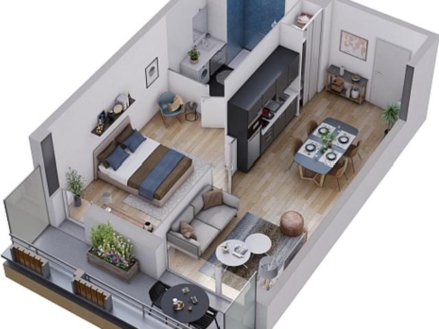 Appartement vente à Caen, Fleury-sur-orne