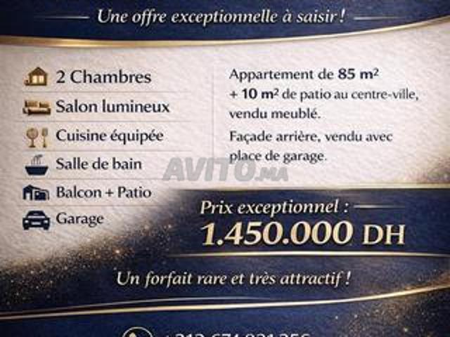 Appartement vente à Tangero, Tanger-Tétouan