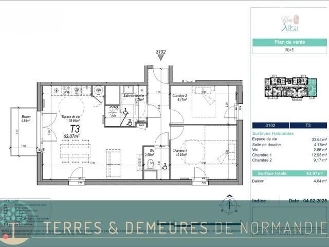Appartement vente à Dieppe, Criel-sur-mer