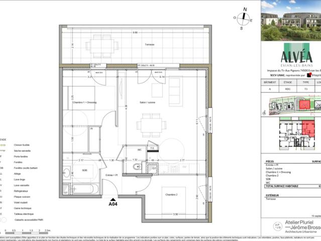 Appartement vente à Thonon-les-Bains, Publier