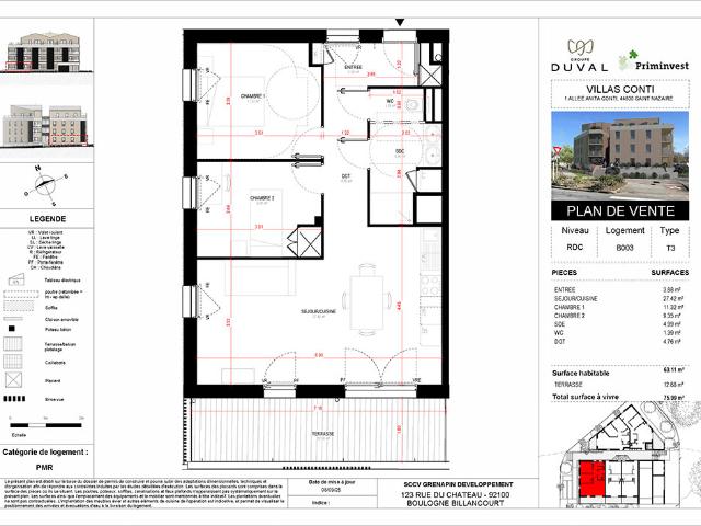 Appartement vente à Saint-Nazaire, Saint-nazaire