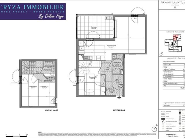 Appartement vente à Aix-en-Provence, Saint-marc-jaumegarde