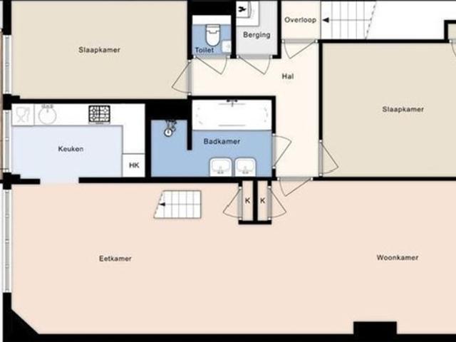 Appartement te huur in Waalsdorp, Zuid Holland