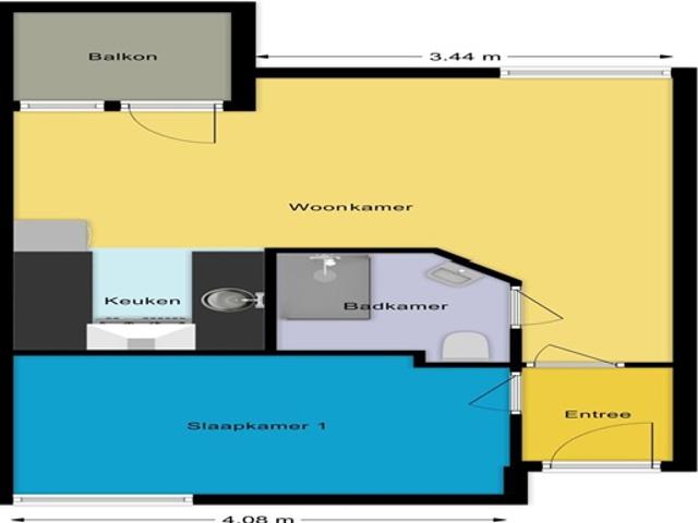 Appartement te huur in Bergen, Noord Holland