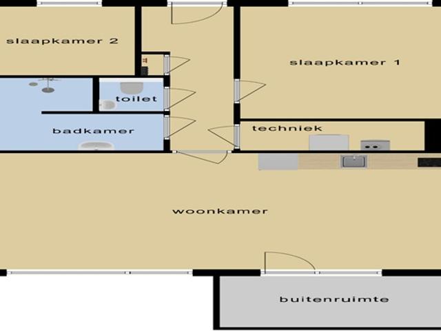 Appartement te huur in Nijlân, Leeuwarden