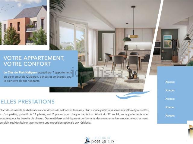 Appartement vente à Port Maria, Quiberon