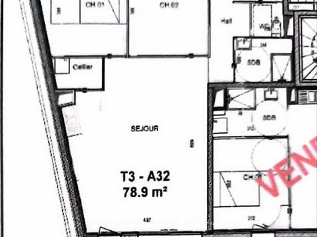 Appartement vente à Saint-Laurent-Blangy, Pas-de-Calais