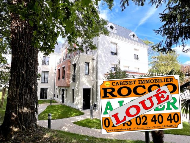 Appartement location à Le Raincy
