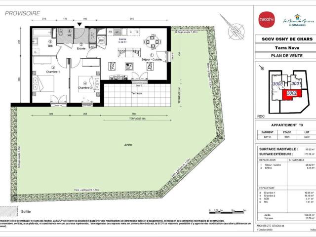 Appartement location à Le Buisson Simonet, Osny