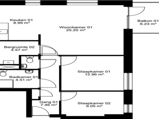 Appartement te huur in Panningen, Limburg