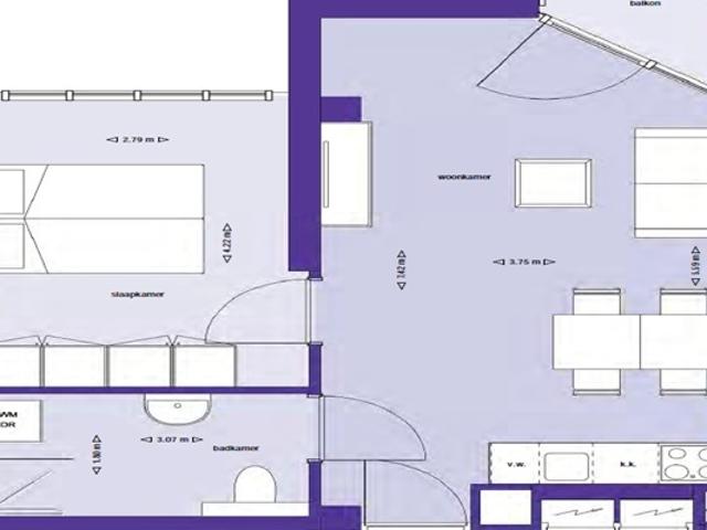 Appartement te huur in Alkmaar, Noord Holland