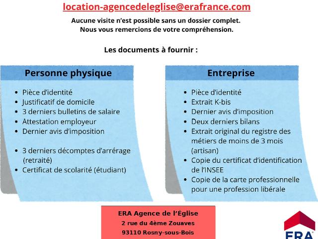 Appartement location à Le Raincy, Rosny-sous-bois