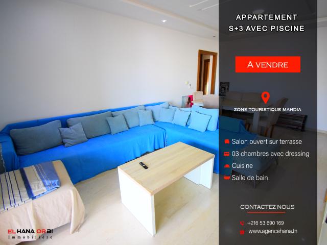 Appartement vente à Mahdia, Beja Nord