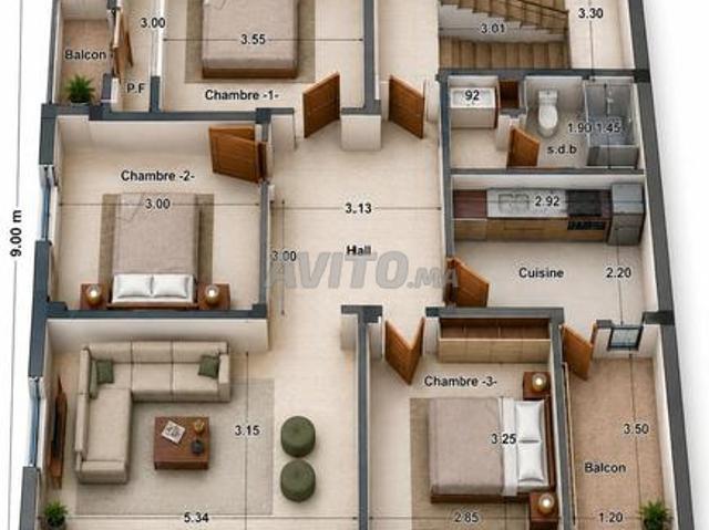 Appartement vente à Ben Guerir, L'Oriental