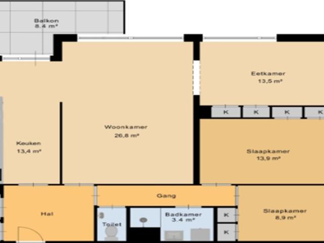 Appartement te huur in Nieuw-West, Amsterdam
