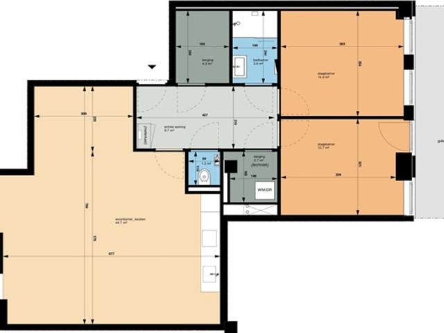 Appartement te huur in Amersfoort