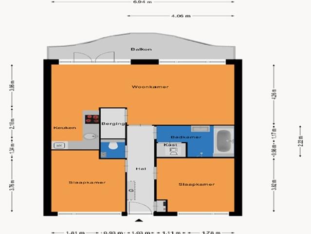 Appartement te huur in West, Bosch